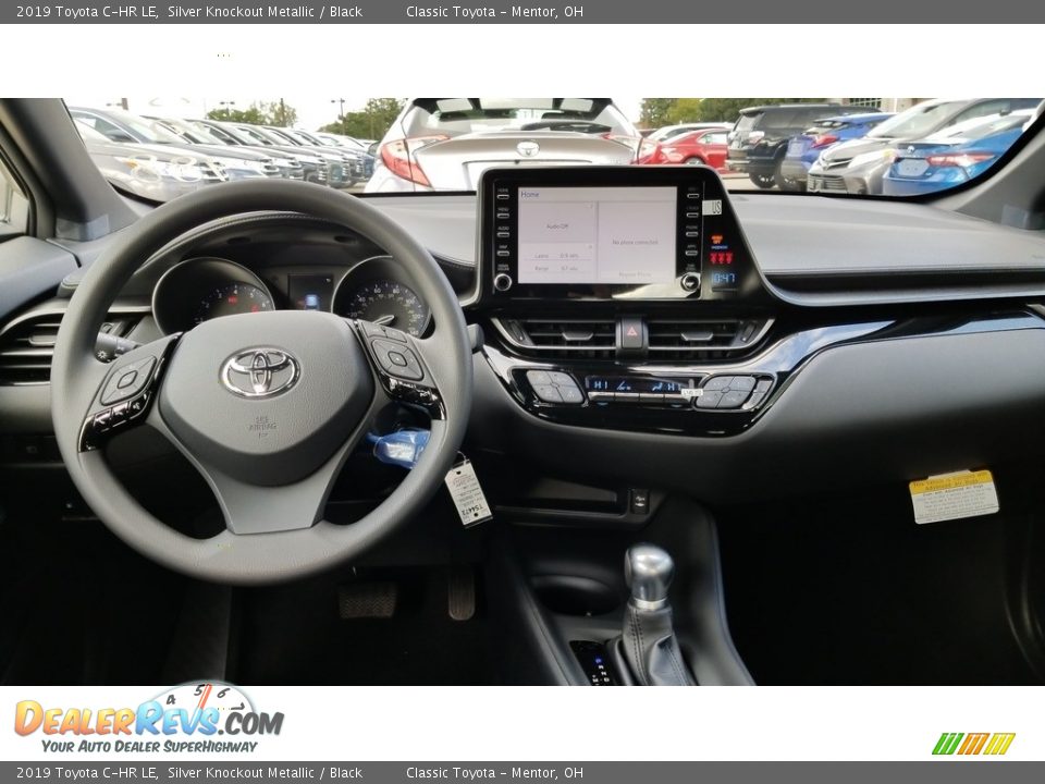 2019 Toyota C-HR LE Silver Knockout Metallic / Black Photo #5