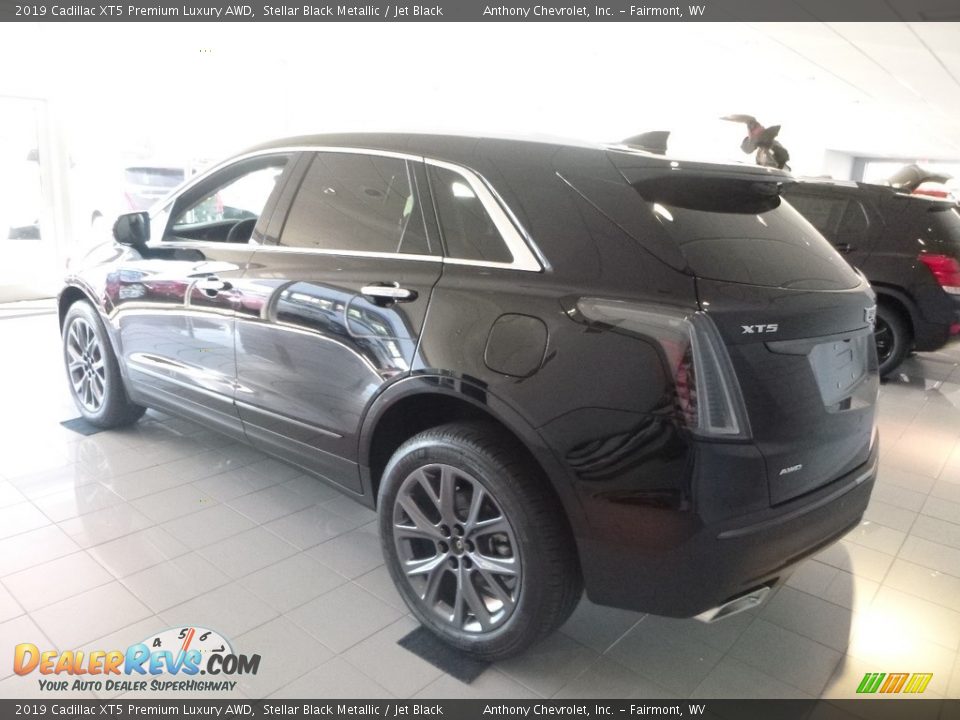 2019 Cadillac XT5 Premium Luxury AWD Stellar Black Metallic / Jet Black Photo #6