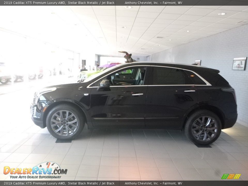 2019 Cadillac XT5 Premium Luxury AWD Stellar Black Metallic / Jet Black Photo #7