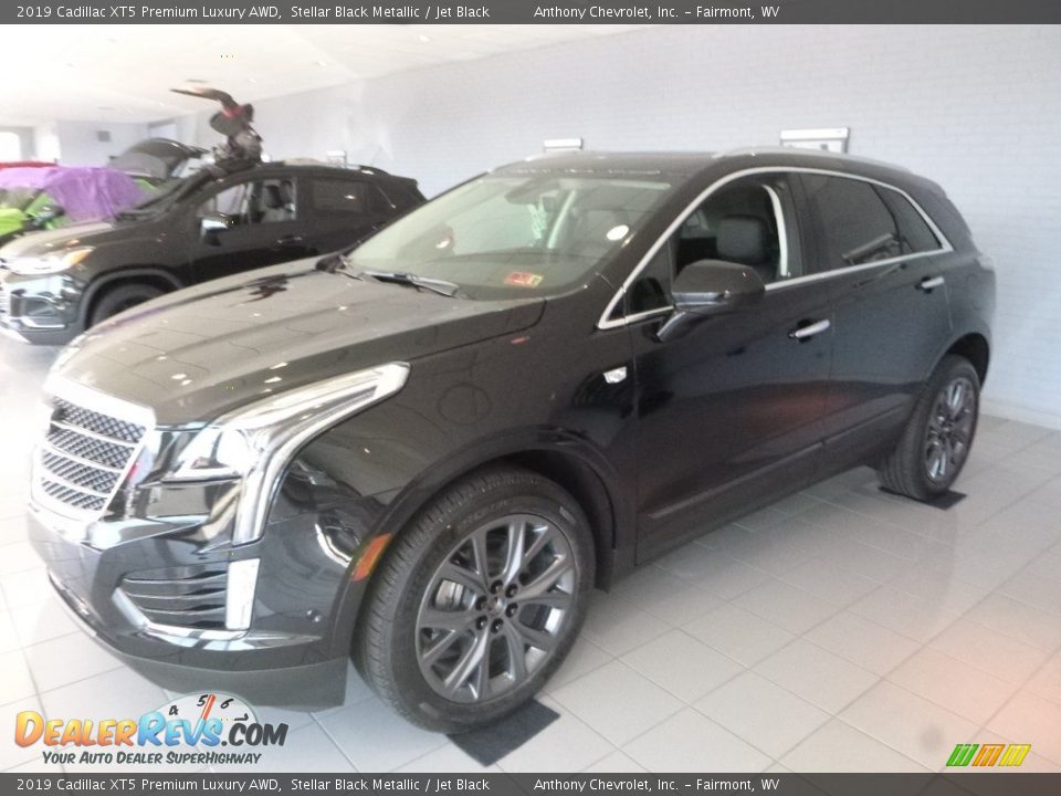 2019 Cadillac XT5 Premium Luxury AWD Stellar Black Metallic / Jet Black Photo #8