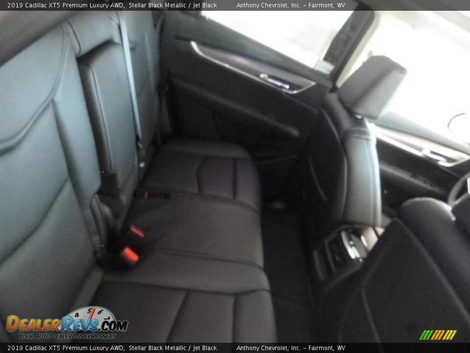 2019 Cadillac XT5 Premium Luxury AWD Stellar Black Metallic / Jet Black Photo #12