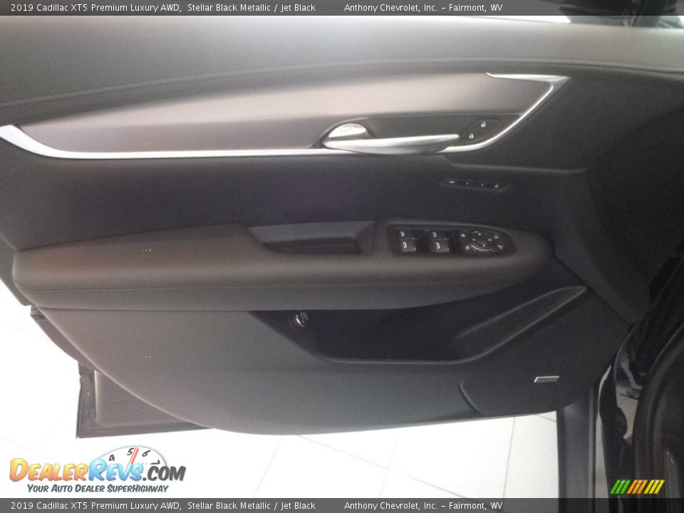 2019 Cadillac XT5 Premium Luxury AWD Stellar Black Metallic / Jet Black Photo #13