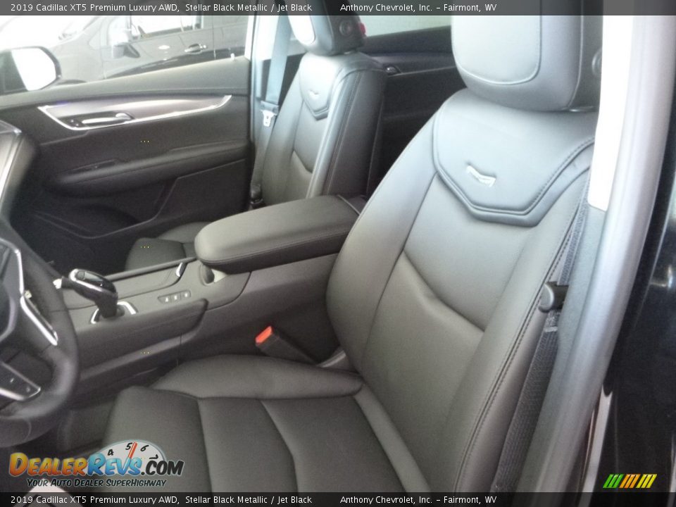 2019 Cadillac XT5 Premium Luxury AWD Stellar Black Metallic / Jet Black Photo #14