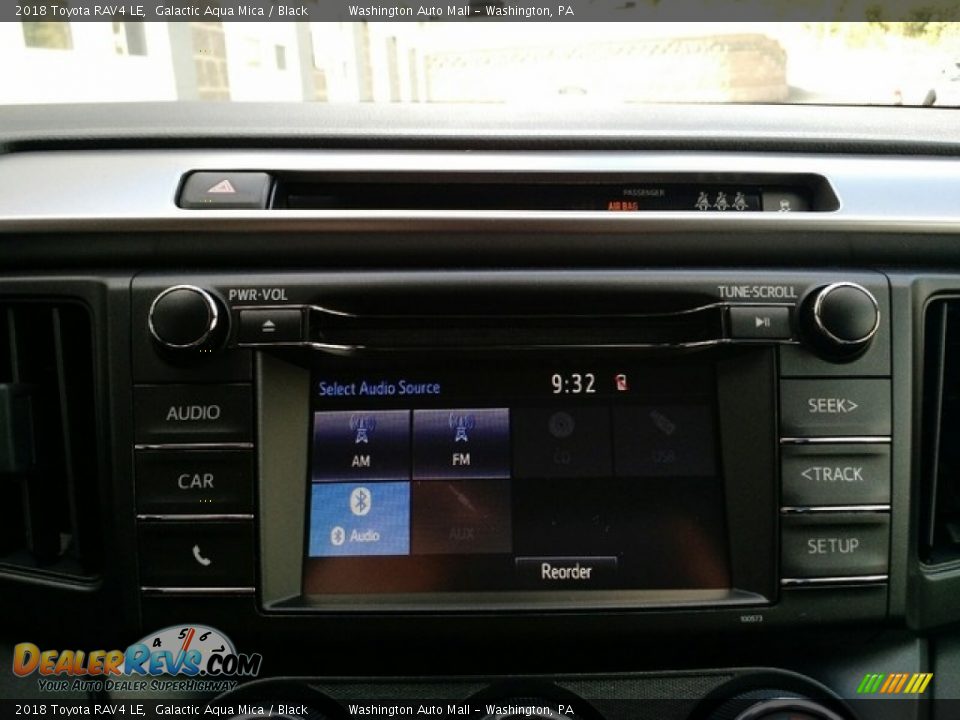 2018 Toyota RAV4 LE Galactic Aqua Mica / Black Photo #13