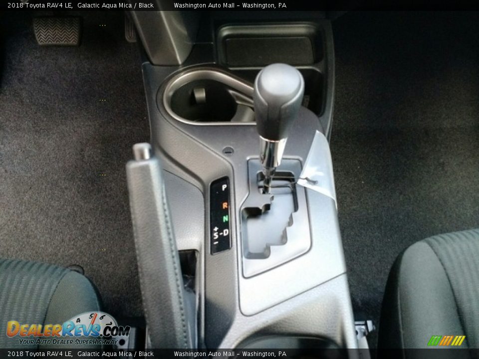 2018 Toyota RAV4 LE Galactic Aqua Mica / Black Photo #16