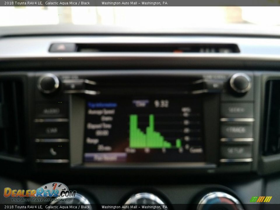 2018 Toyota RAV4 LE Galactic Aqua Mica / Black Photo #24