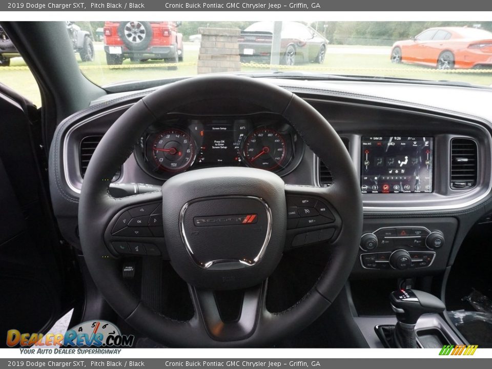 Dashboard of 2019 Dodge Charger SXT Photo #6