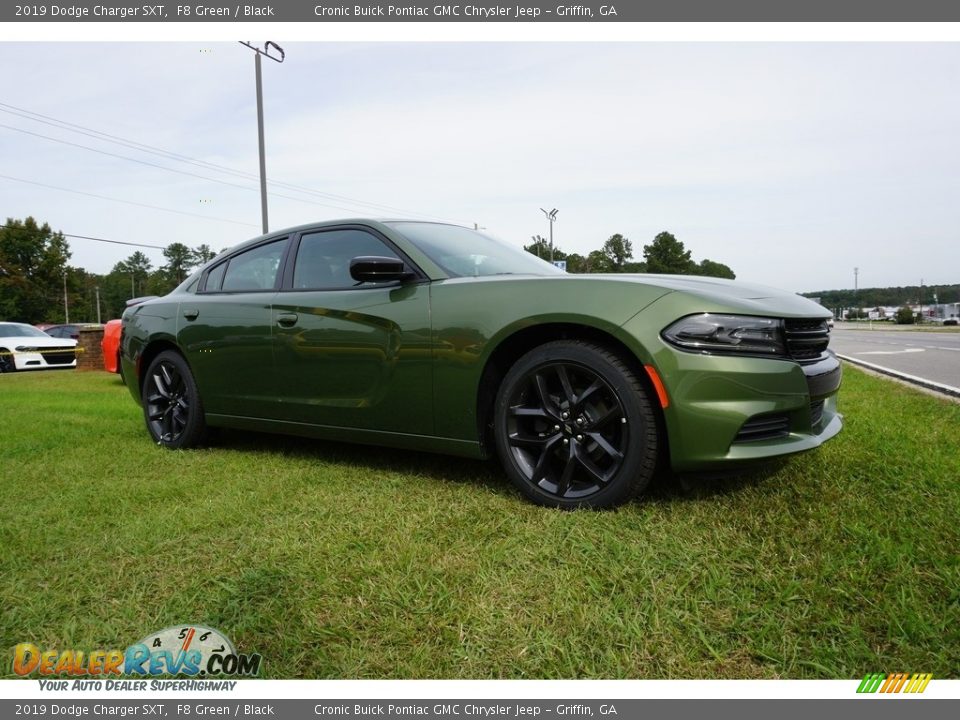 F8 Green 2019 Dodge Charger SXT Photo #1