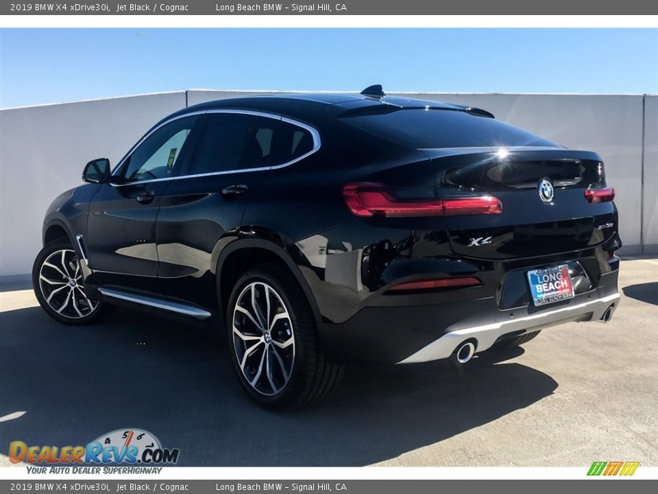 2019 BMW X4 xDrive30i Jet Black / Cognac Photo #2