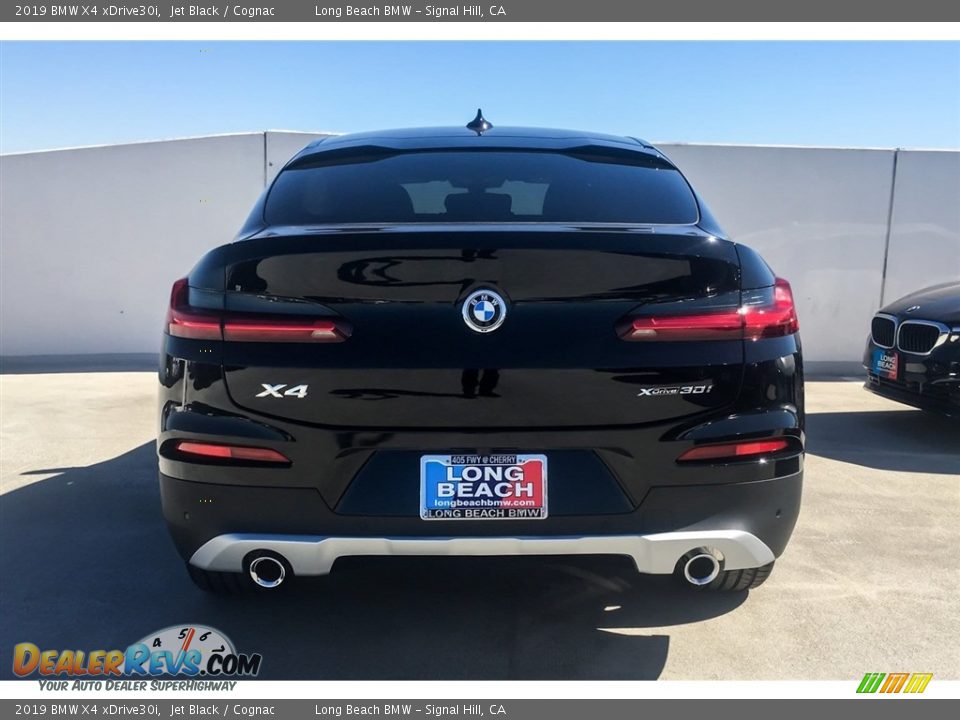 2019 BMW X4 xDrive30i Jet Black / Cognac Photo #3