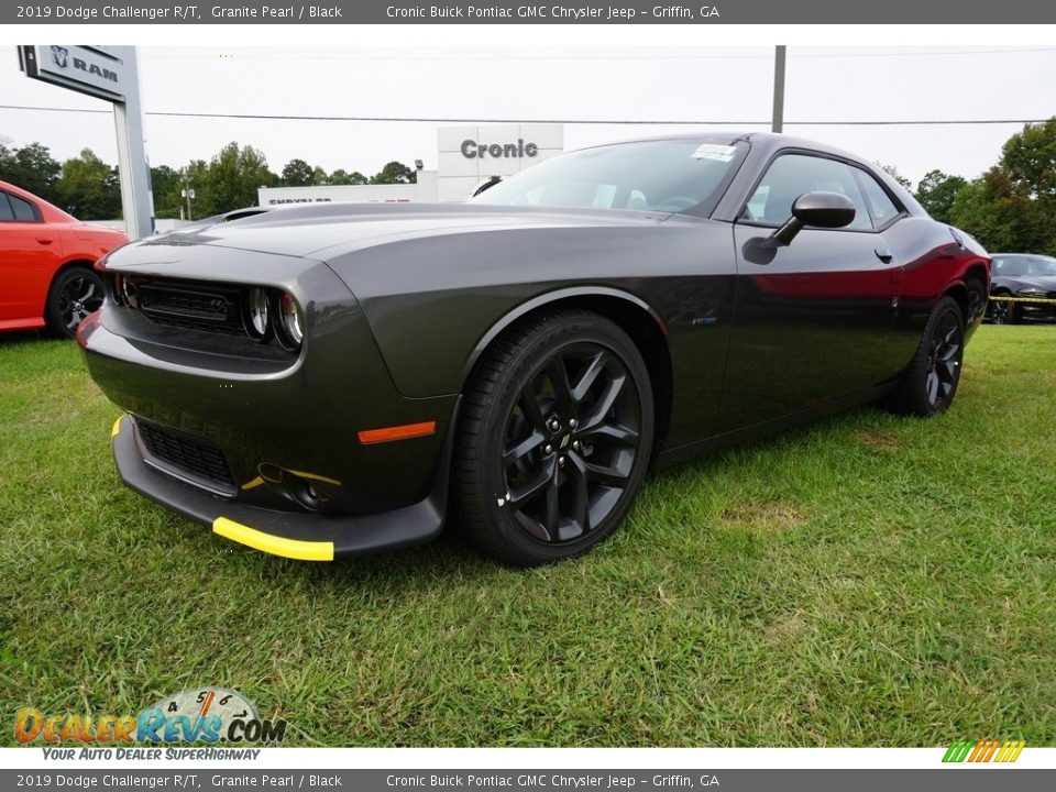2019 Dodge Challenger R/T Granite Pearl / Black Photo #3