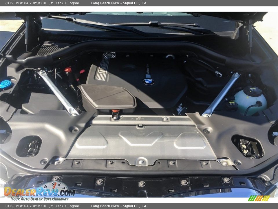 2019 BMW X4 xDrive30i Jet Black / Cognac Photo #8