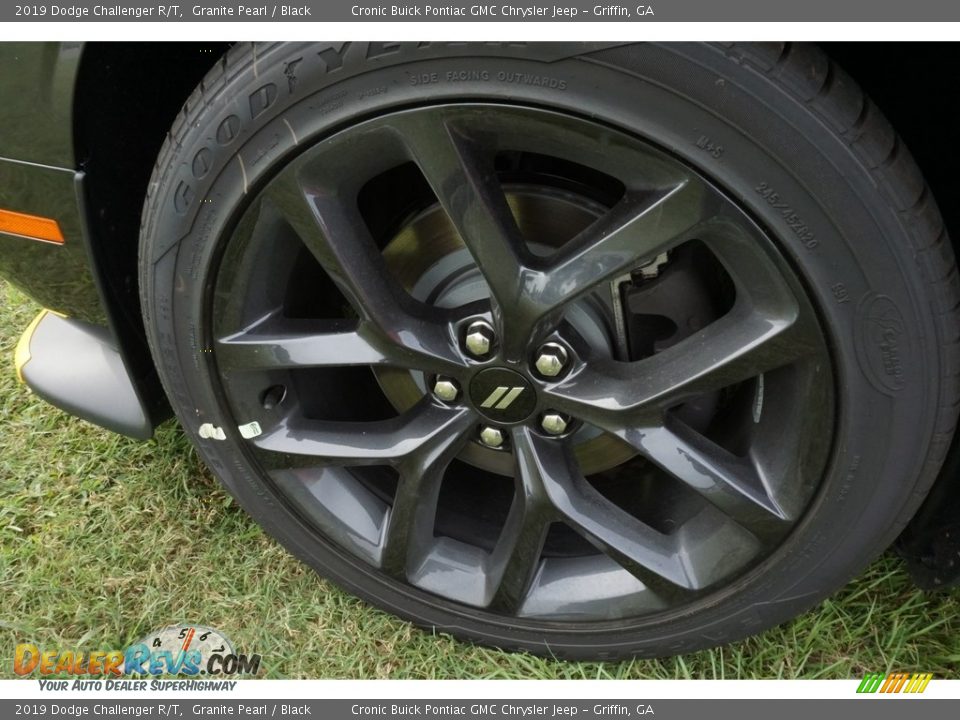 2019 Dodge Challenger R/T Granite Pearl / Black Photo #8