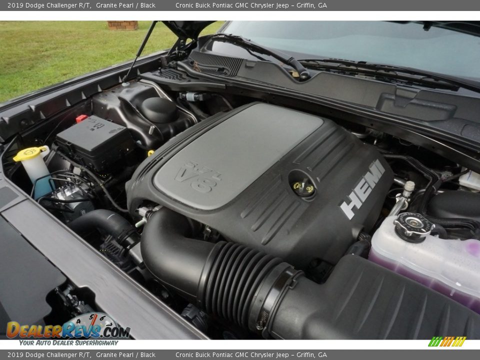 2019 Dodge Challenger R/T Granite Pearl / Black Photo #9