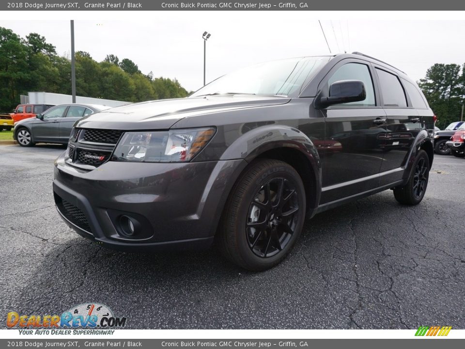 2018 Dodge Journey SXT Granite Pearl / Black Photo #3