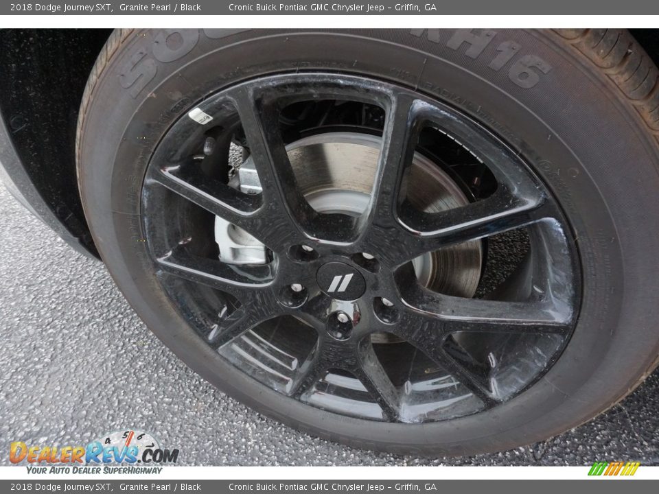 2018 Dodge Journey SXT Granite Pearl / Black Photo #8