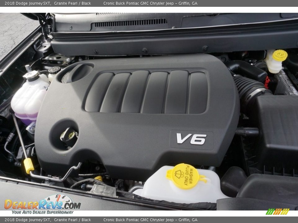 2018 Dodge Journey SXT Granite Pearl / Black Photo #9