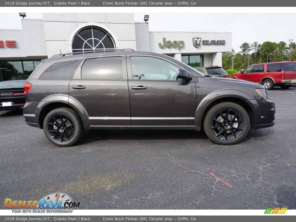 2018 Dodge Journey SXT Granite Pearl / Black Photo #10