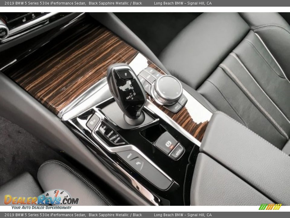 2019 BMW 5 Series 530e iPerformance Sedan Black Sapphire Metallic / Black Photo #7