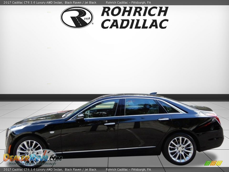 2017 Cadillac CT6 3.6 Luxury AWD Sedan Black Raven / Jet Black Photo #2