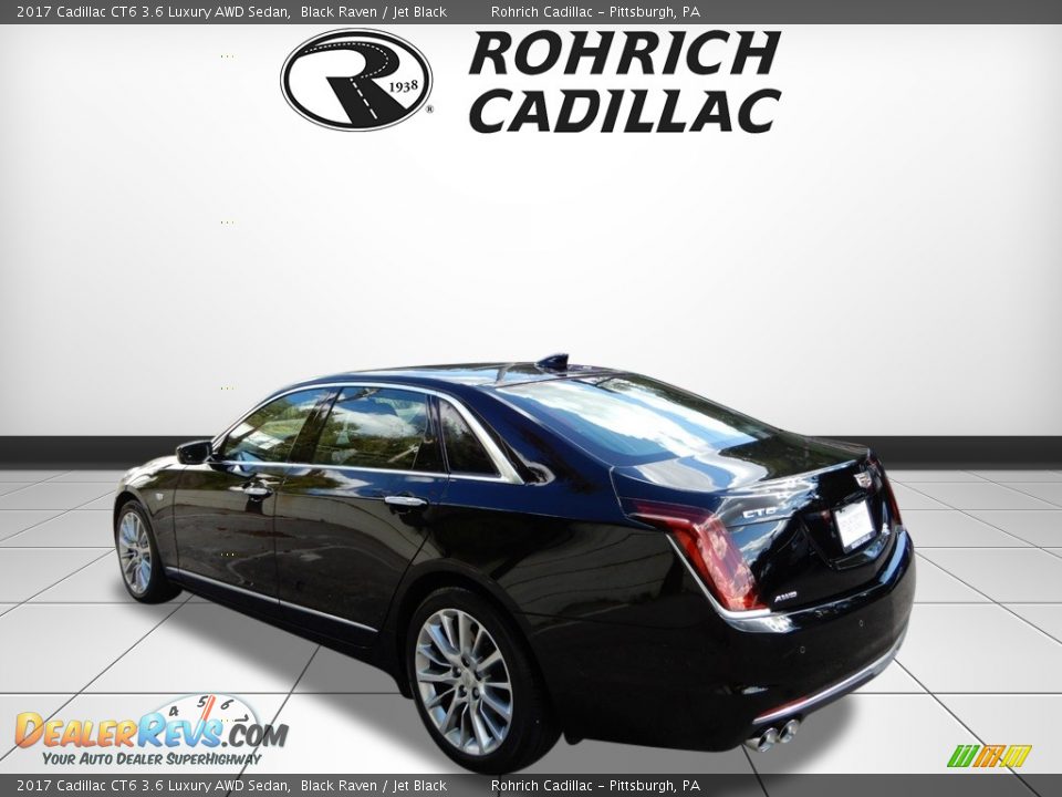 2017 Cadillac CT6 3.6 Luxury AWD Sedan Black Raven / Jet Black Photo #3