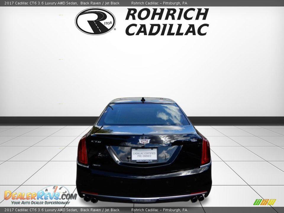 2017 Cadillac CT6 3.6 Luxury AWD Sedan Black Raven / Jet Black Photo #4