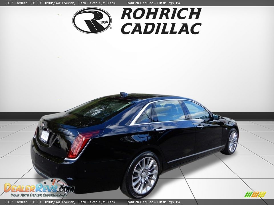 2017 Cadillac CT6 3.6 Luxury AWD Sedan Black Raven / Jet Black Photo #5