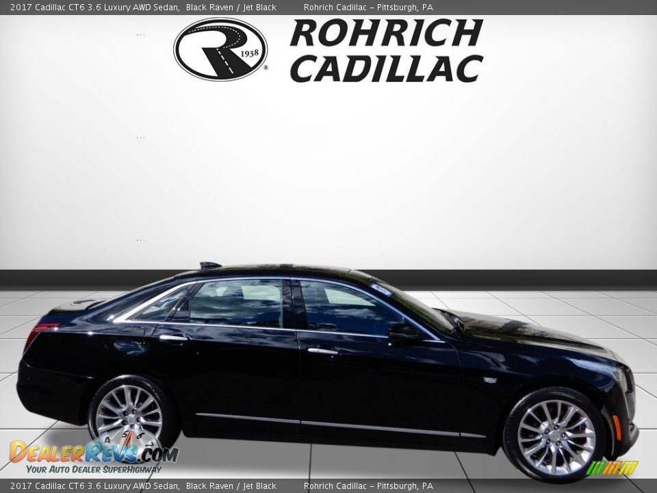 2017 Cadillac CT6 3.6 Luxury AWD Sedan Black Raven / Jet Black Photo #6