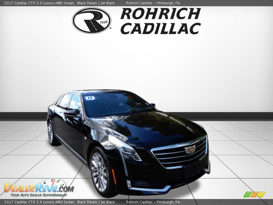 2017 Cadillac CT6 3.6 Luxury AWD Sedan Black Raven / Jet Black Photo #7