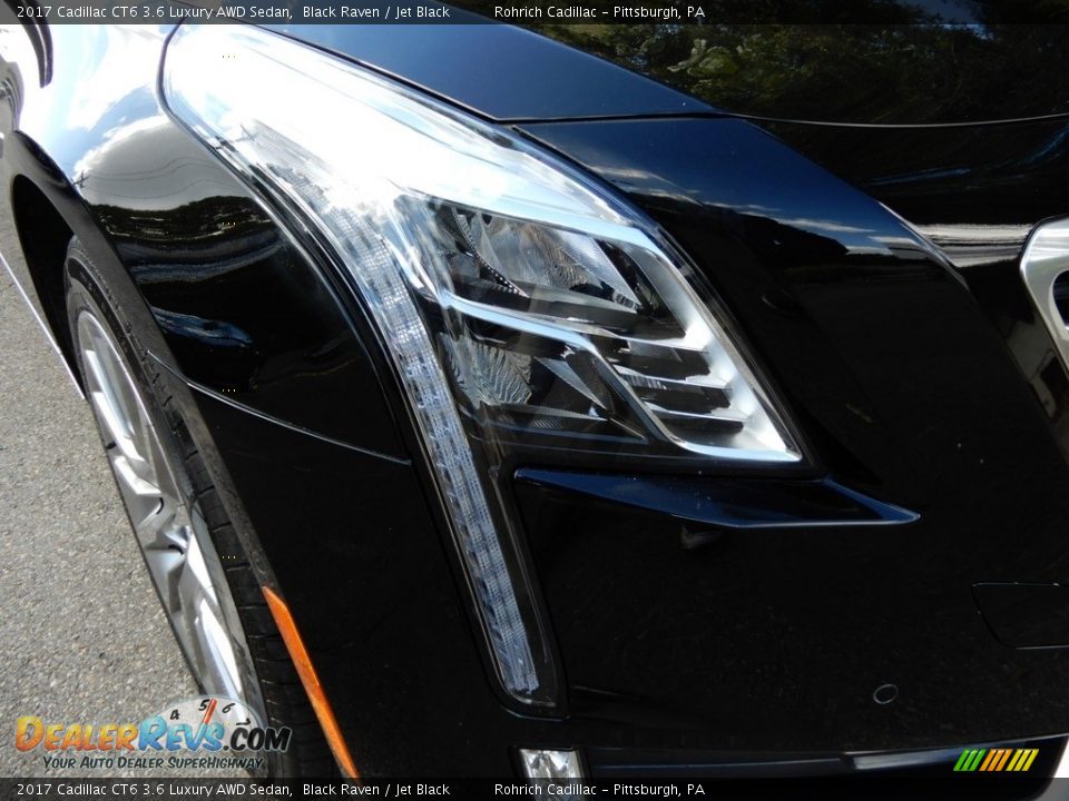 2017 Cadillac CT6 3.6 Luxury AWD Sedan Black Raven / Jet Black Photo #10