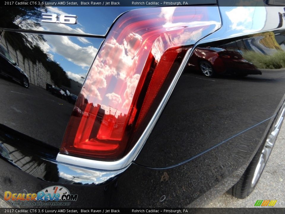 2017 Cadillac CT6 3.6 Luxury AWD Sedan Black Raven / Jet Black Photo #11