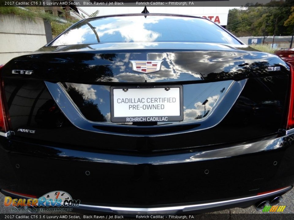 2017 Cadillac CT6 3.6 Luxury AWD Sedan Black Raven / Jet Black Photo #13