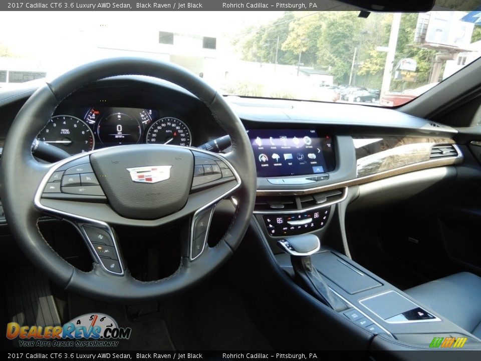 2017 Cadillac CT6 3.6 Luxury AWD Sedan Black Raven / Jet Black Photo #16