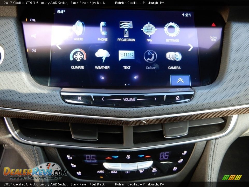 2017 Cadillac CT6 3.6 Luxury AWD Sedan Black Raven / Jet Black Photo #18