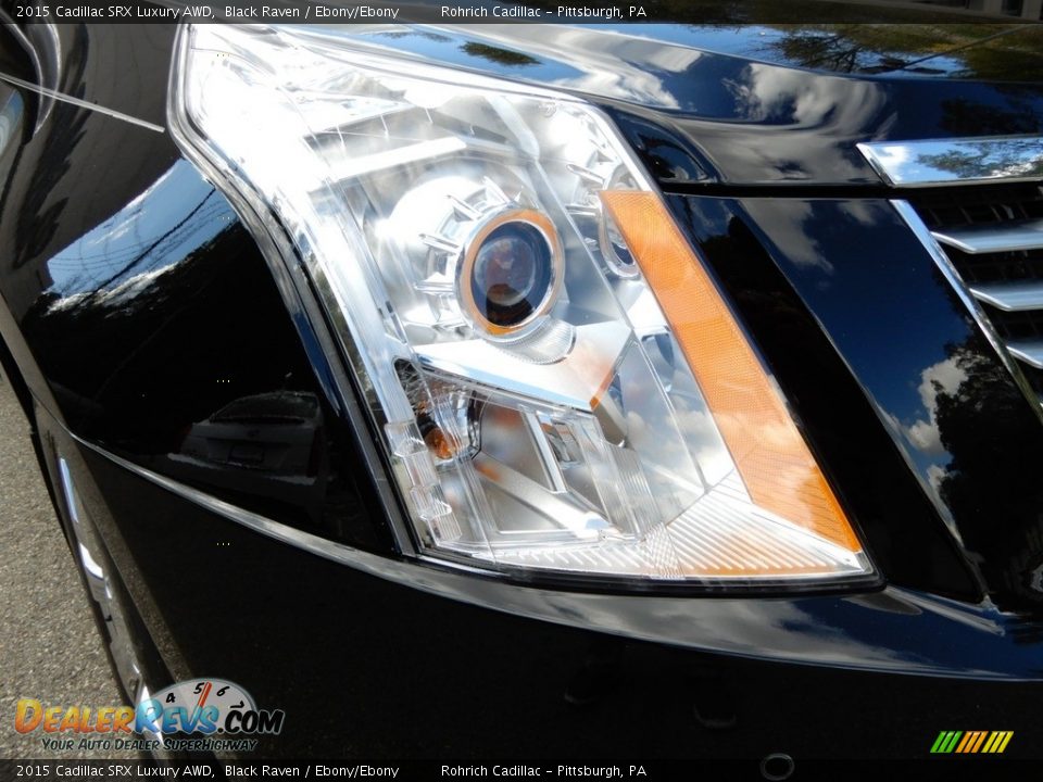 2015 Cadillac SRX Luxury AWD Black Raven / Ebony/Ebony Photo #10