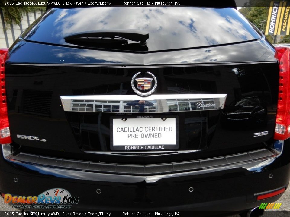 2015 Cadillac SRX Luxury AWD Black Raven / Ebony/Ebony Photo #13