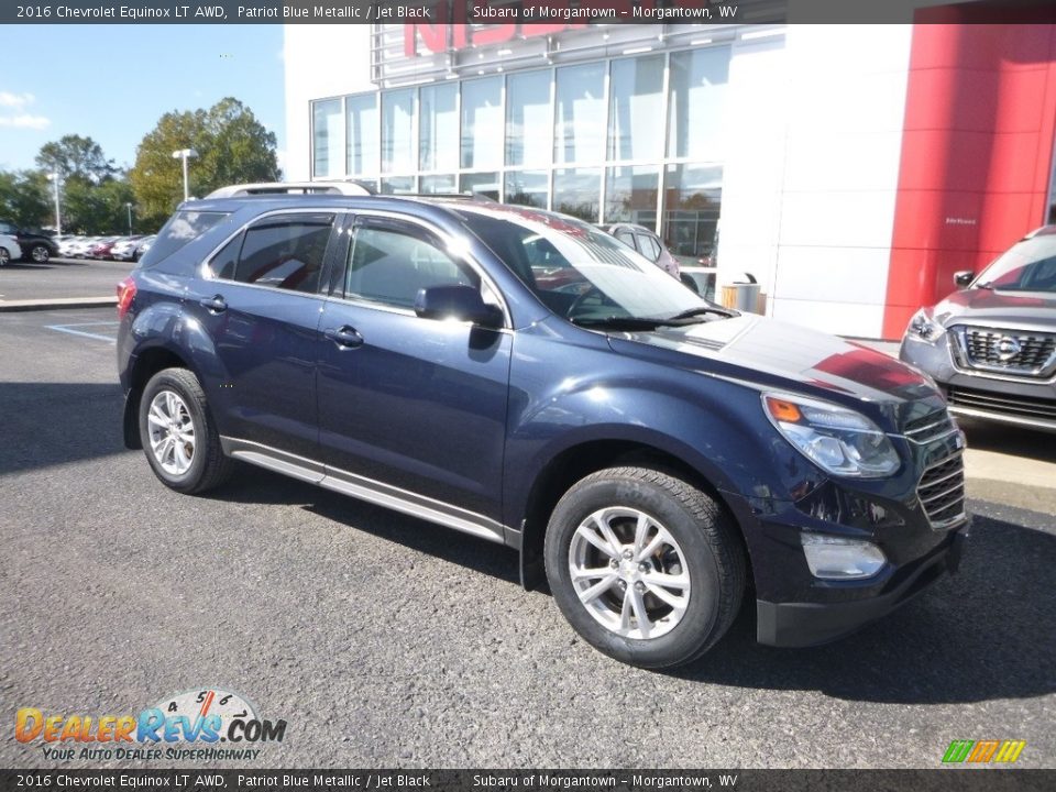 2016 Chevrolet Equinox LT AWD Patriot Blue Metallic / Jet Black Photo #1