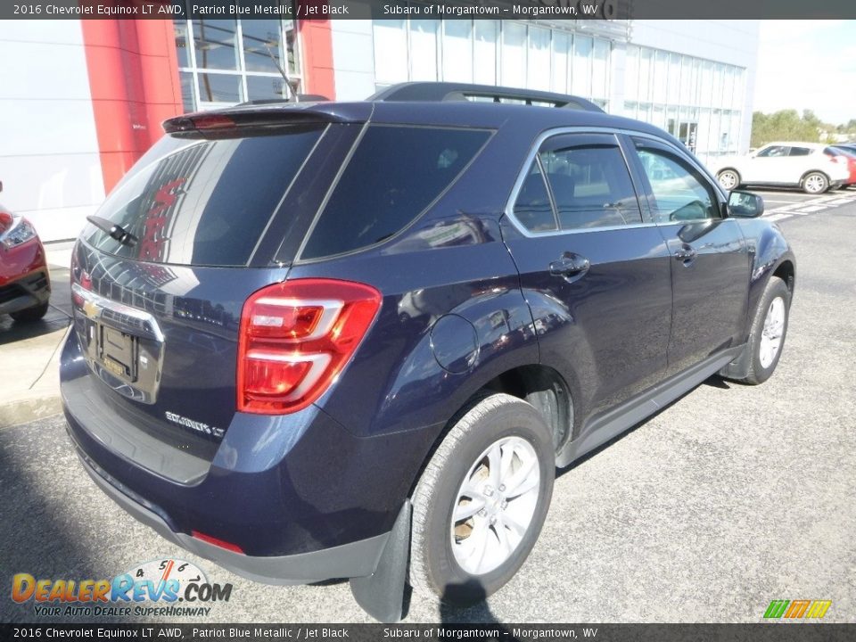 2016 Chevrolet Equinox LT AWD Patriot Blue Metallic / Jet Black Photo #4