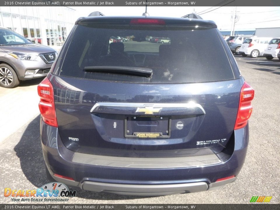 2016 Chevrolet Equinox LT AWD Patriot Blue Metallic / Jet Black Photo #5