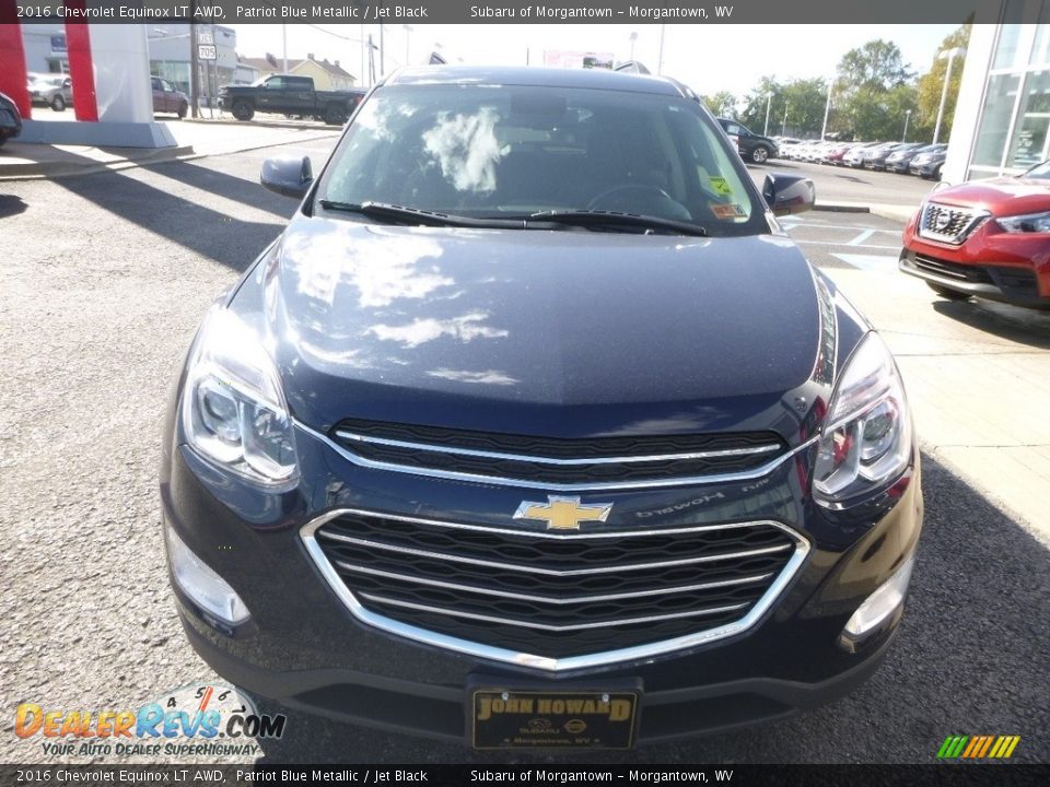 2016 Chevrolet Equinox LT AWD Patriot Blue Metallic / Jet Black Photo #9