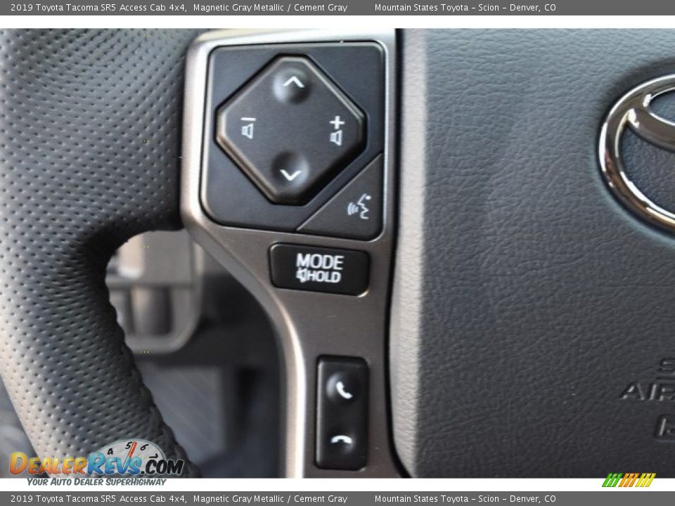 2019 Toyota Tacoma SR5 Access Cab 4x4 Steering Wheel Photo #26
