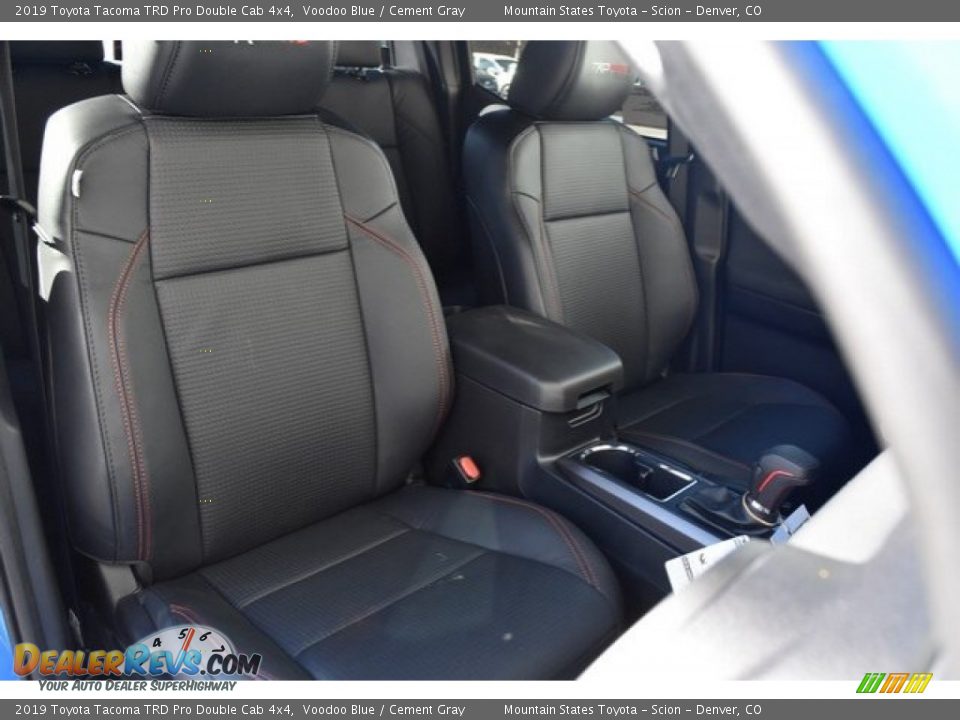 Front Seat of 2019 Toyota Tacoma TRD Pro Double Cab 4x4 Photo #13