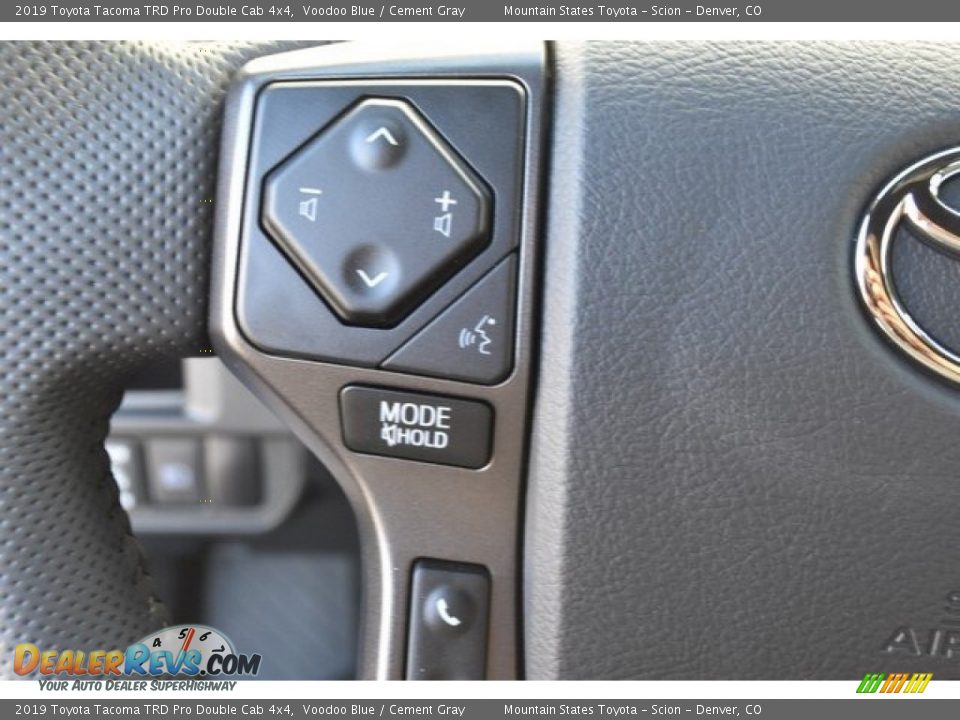2019 Toyota Tacoma TRD Pro Double Cab 4x4 Steering Wheel Photo #26