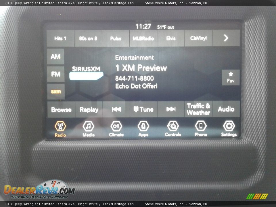 2018 Jeep Wrangler Unlimited Sahara 4x4 Bright White / Black/Heritage Tan Photo #21