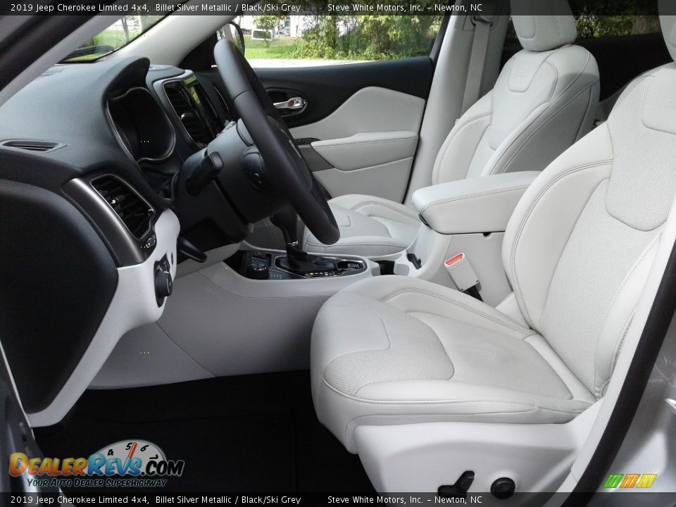 2019 Jeep Cherokee Limited 4x4 Billet Silver Metallic / Black/Ski Grey Photo #10