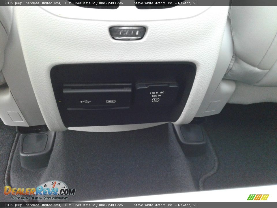 2019 Jeep Cherokee Limited 4x4 Billet Silver Metallic / Black/Ski Grey Photo #14