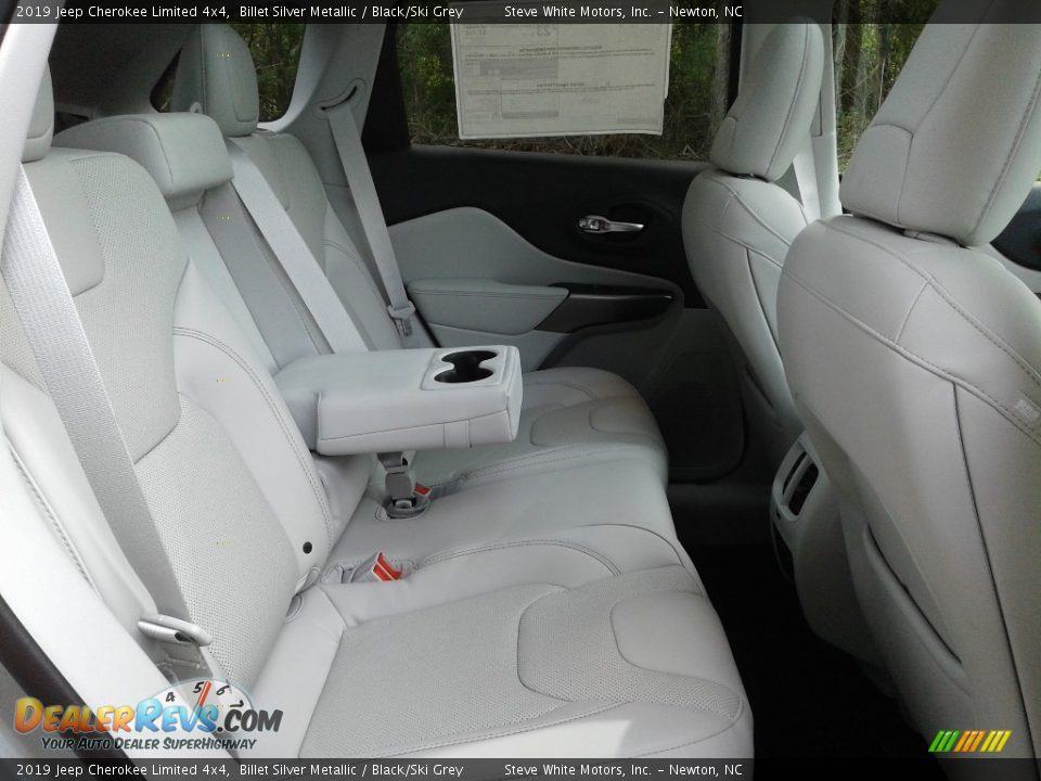 2019 Jeep Cherokee Limited 4x4 Billet Silver Metallic / Black/Ski Grey Photo #15