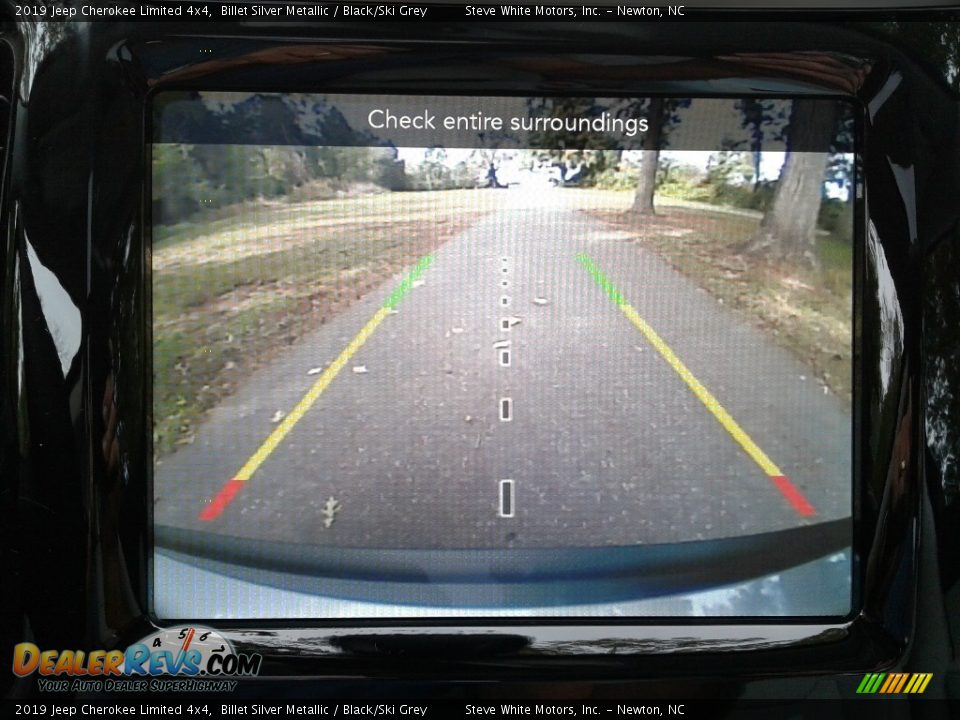 2019 Jeep Cherokee Limited 4x4 Billet Silver Metallic / Black/Ski Grey Photo #23