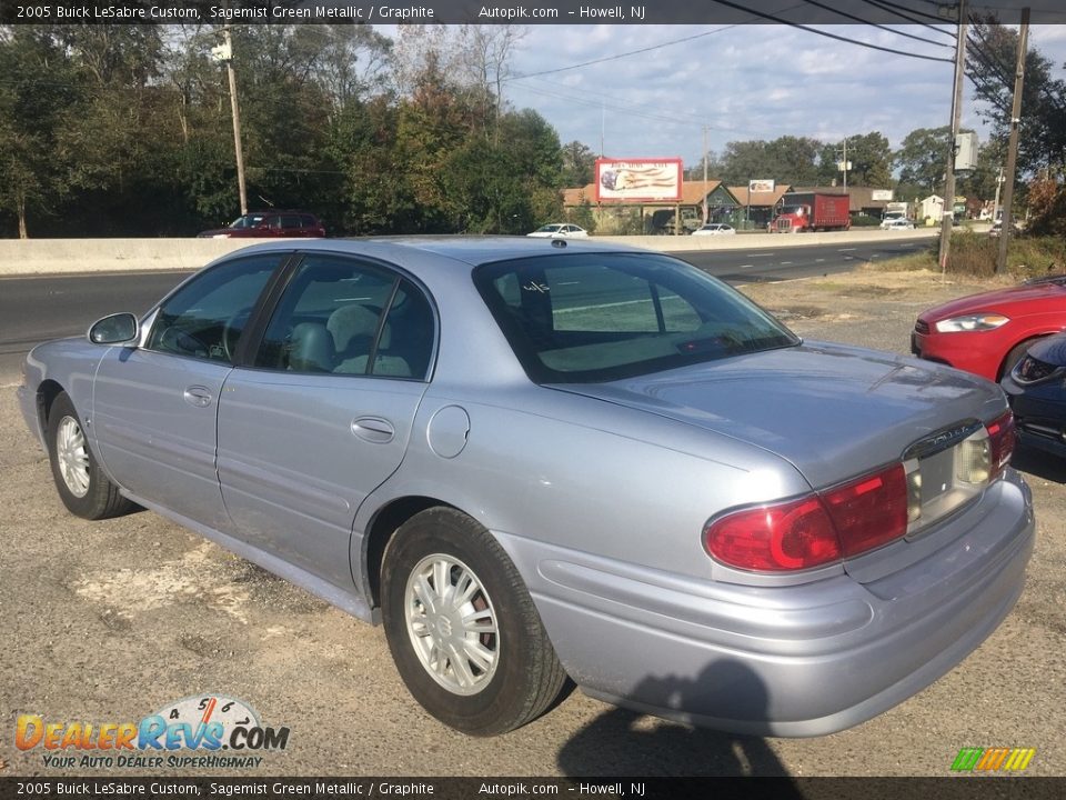 2005 Buick LeSabre Custom Sagemist Green Metallic / Graphite Photo #3