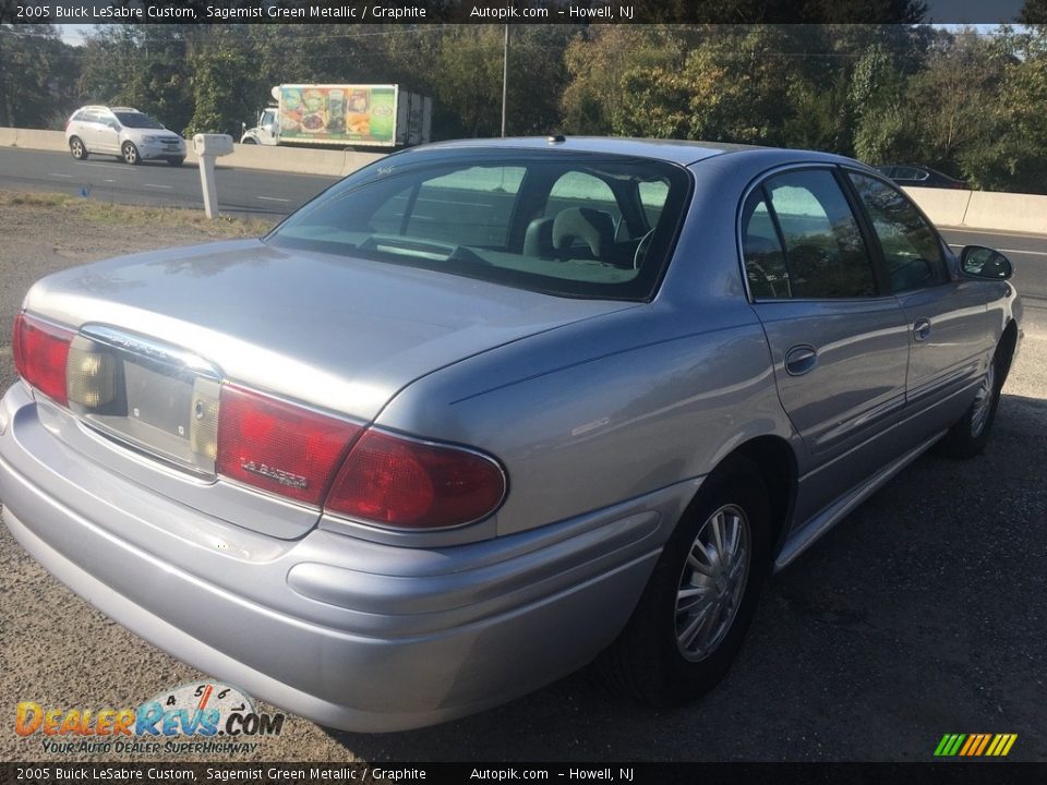 2005 Buick LeSabre Custom Sagemist Green Metallic / Graphite Photo #5